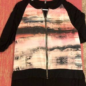 Edista zipper blouse